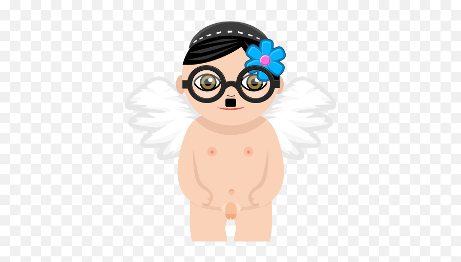 Kerubin Chotudo Querubimu Twitter - Cartoon Emoji,Emoji Angelito