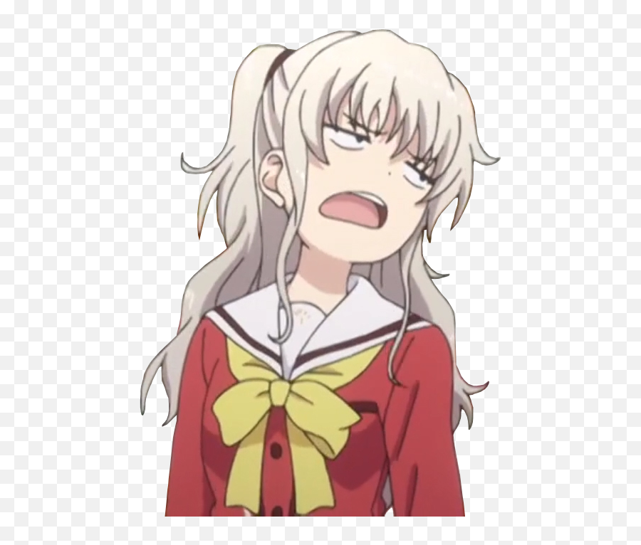 Static Face Recommendations - Charlotte Anime Meme Png Emoji,Anime Emotions Faces