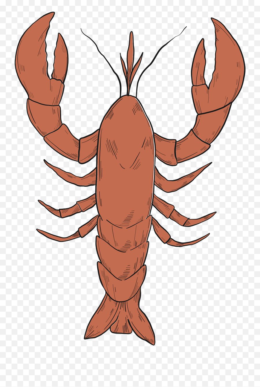 Lobster Clipart - Big Emoji,Lobster Emoji
