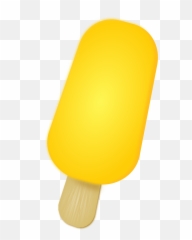 Big Image - Small Yellow Popsicles Clipart Full Size Language Emoji,Popsicle Emoji