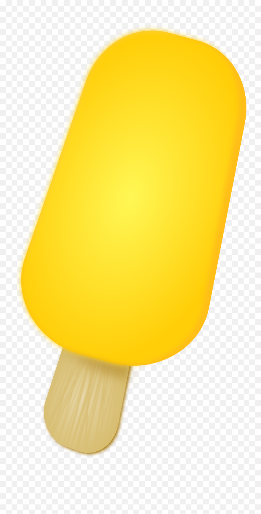Big Image - Small Yellow Popsicles Clipart Full Size Language Emoji,Popsicle Emoji