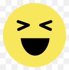 Facebook Ha Button Haha Emoji Emojisticker - Sticker