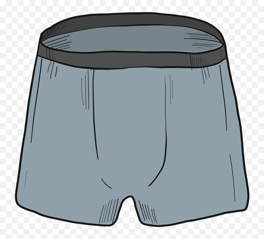 Boxer Briefs Clipart - Solid Emoji,Emoji Underwear