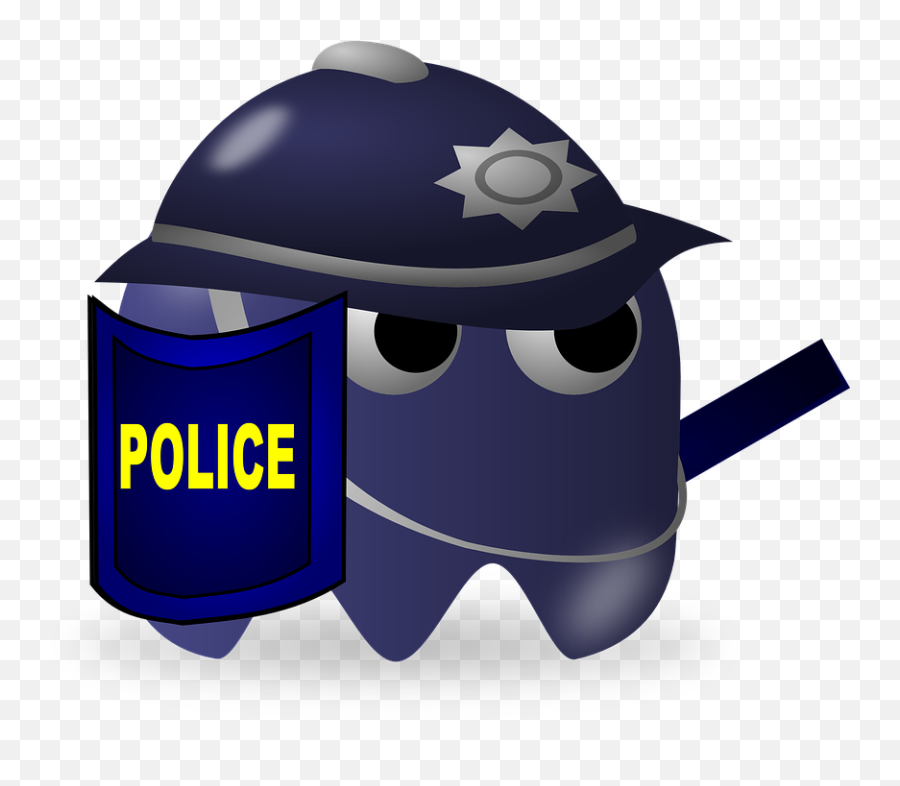 Police Baddie Pacman - Pacman Baddie Emoji,Police Siren Emoji