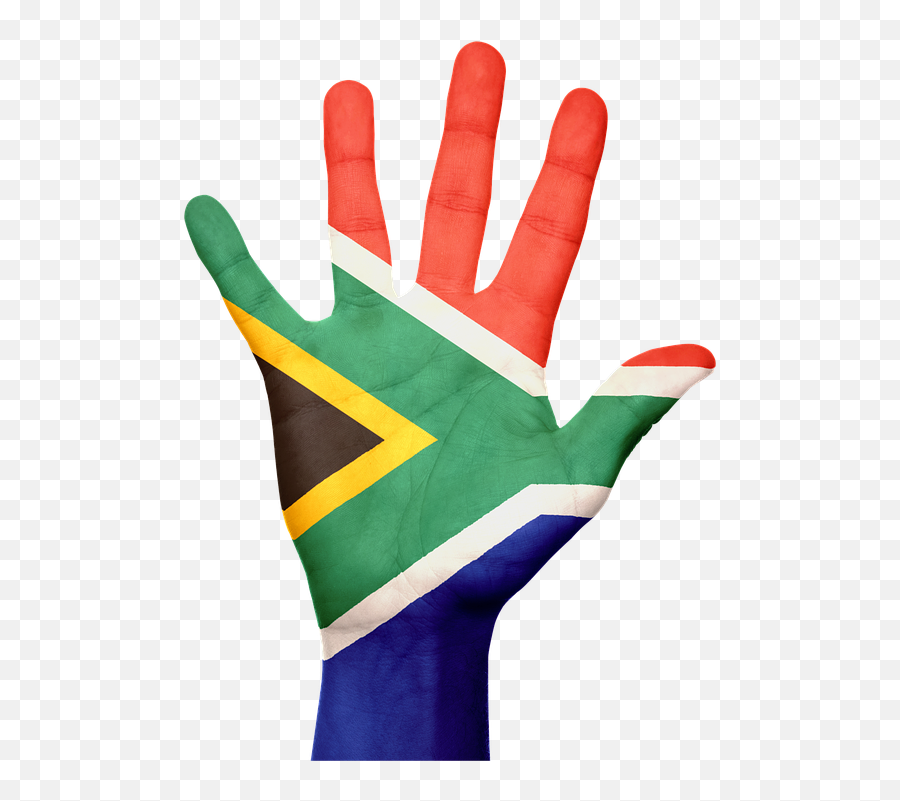 South Africa Flag Hand - South Africa Human Rights Day Emoji,Pride Emoji Facebook