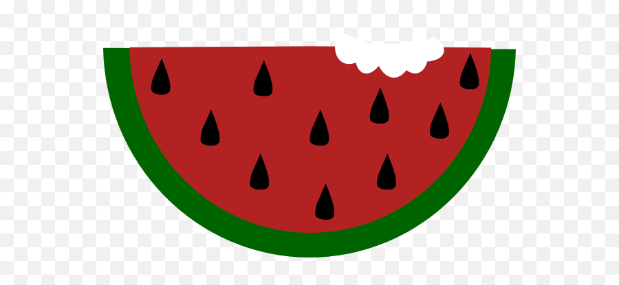 Watermelon Seed Clip Art Clip Art Watermelon Seeds - Watermelon Bite Clipart Emoji,Watermelon Emoji Png