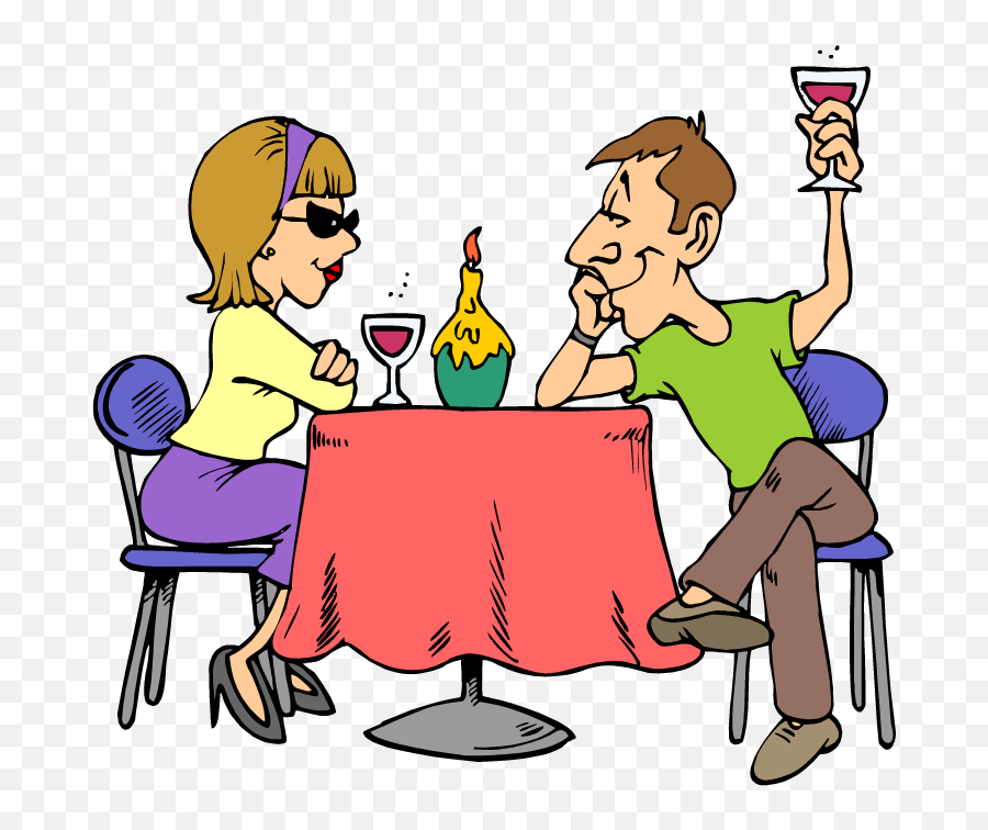 Eating Dinner Clipart - Dating Clipart Emoji,Dinner Emoji