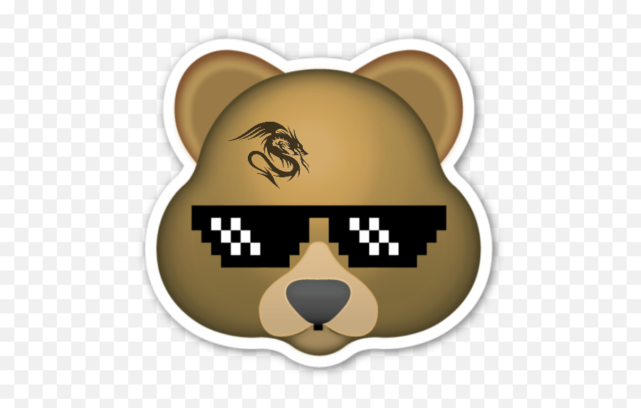 Emojis Freetoedit Bear - Cartoon Emoji,Bear Emojis