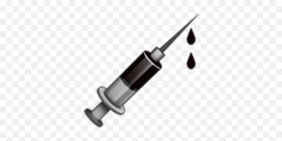 Emoji Aesthetic Goth Grunge Edgy Needle Syringe Medicin - Syringe Emoji,Syringe Emoji