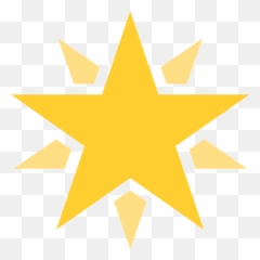 Glowing Star Emoji For Facebook Email Sms - Emoji Glowing Star,Spaghetti Emoji