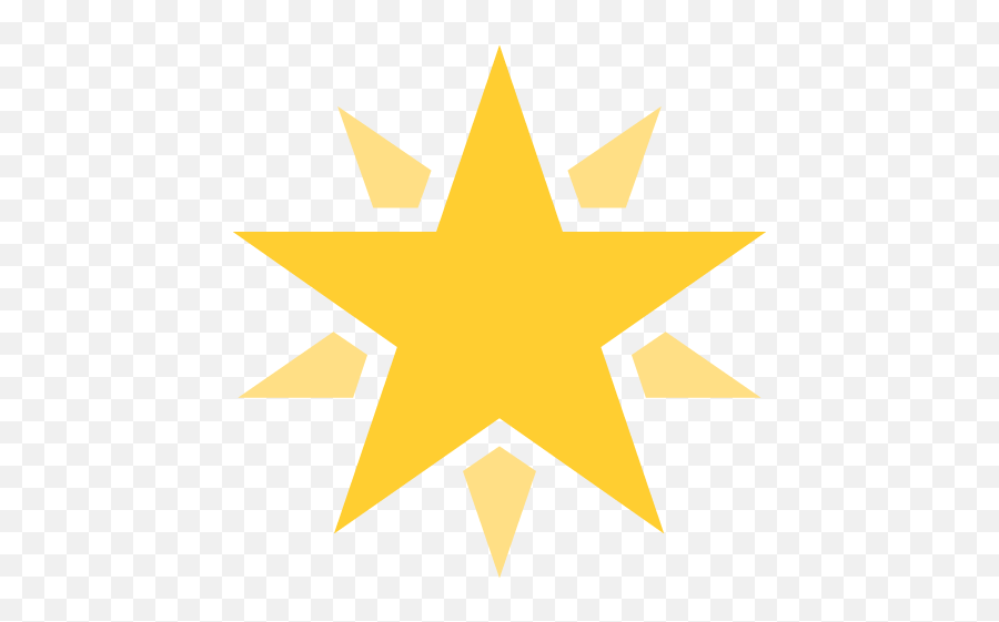 Glowing Star Emoji For Facebook Email Sms - Emoji Glowing Star,Spaghetti Emoji
