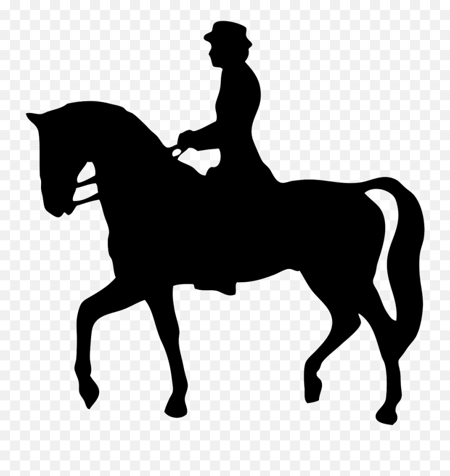Cowgirl Clipart Barrel Racing Cowgirl - Dressage Horse Riding Silhouette Emoji,Kentucky Derby Emoji