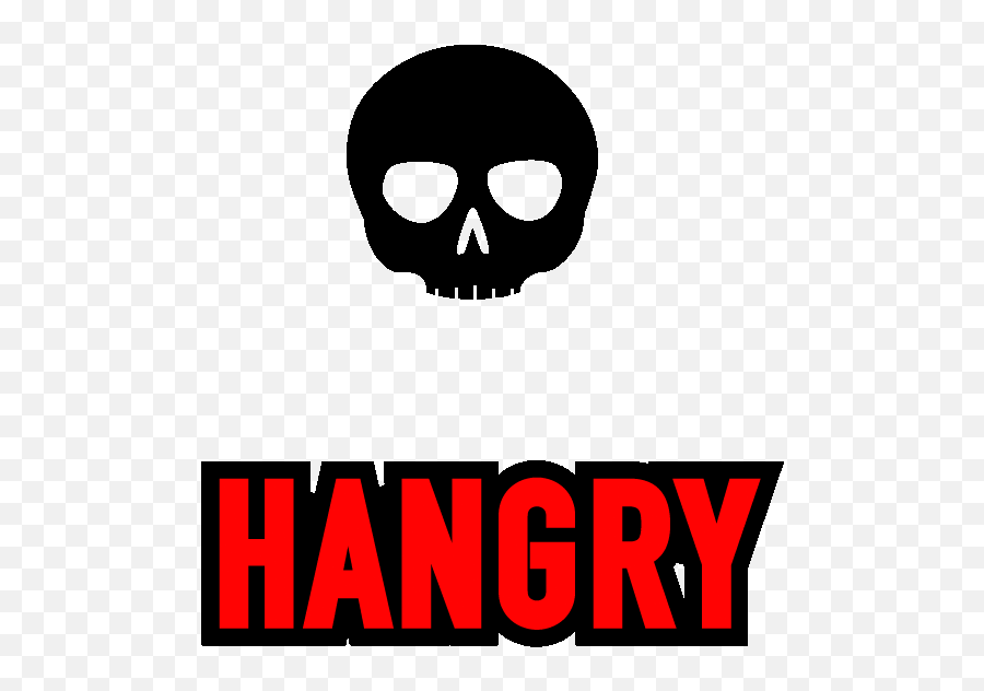 Hangry Angry Stickers For Android Ios - Skull Emoji,Hangry Emoji