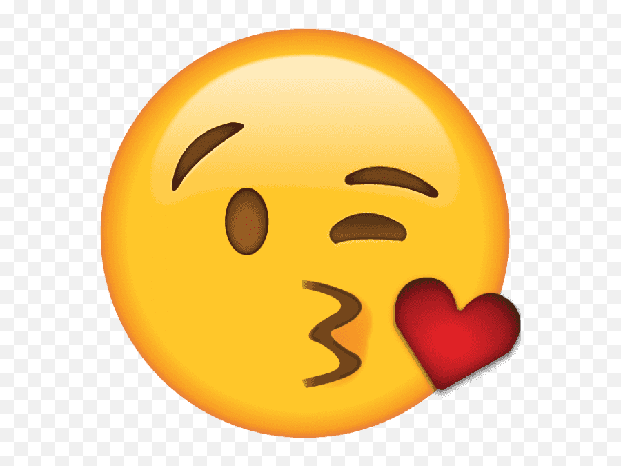 Kiss Clipart Emoticon Kiss Emoticon - Kiss Emoji,Flying Emoticon