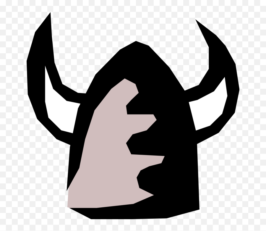 Vector Viking Helmet Picture - Clip Art Emoji,Viking Helmet Emoji
