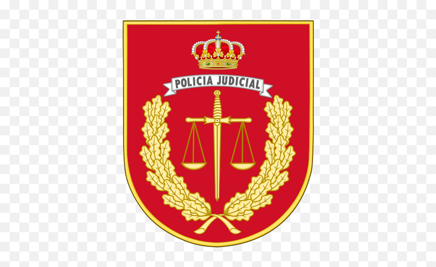 Spanish National Police Corps Judiciary - Emblem Emoji,Flag Of Spain Emoji