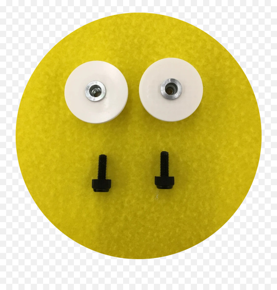 Blank Domed Puppet Eyes 40mm - Circle Emoji,Blank Emoticon