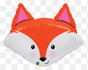 Fabulous Fox Supershape - Qualatex Emoji