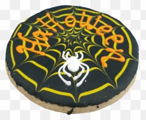 Spider Web Cookie - Circle Emoji,Spider Emoji