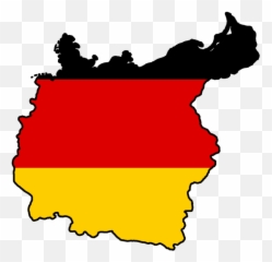 German Flag Clipart - Map Germany Png Transparent Emoji
