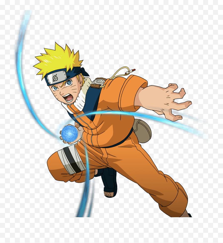 Naruto Running Clipart - Transparent Background Naruto Png Emoji,Naruto Emoji