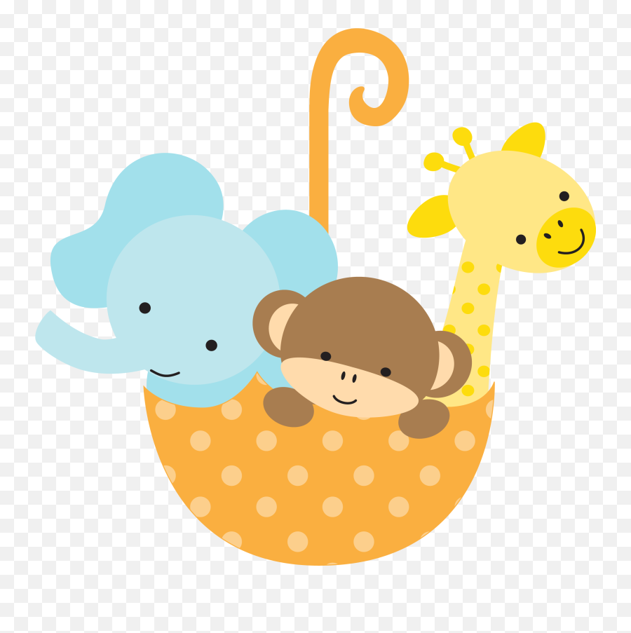 Gender Neutral Baby Shower Clipart - Baby Shower Baby Animals Clipart Emoji,Gender Neutral Emoji