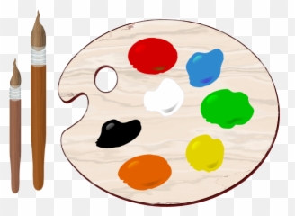 Paint Palette Arvin61r58 Free SVG - Painting Color Png Emoji