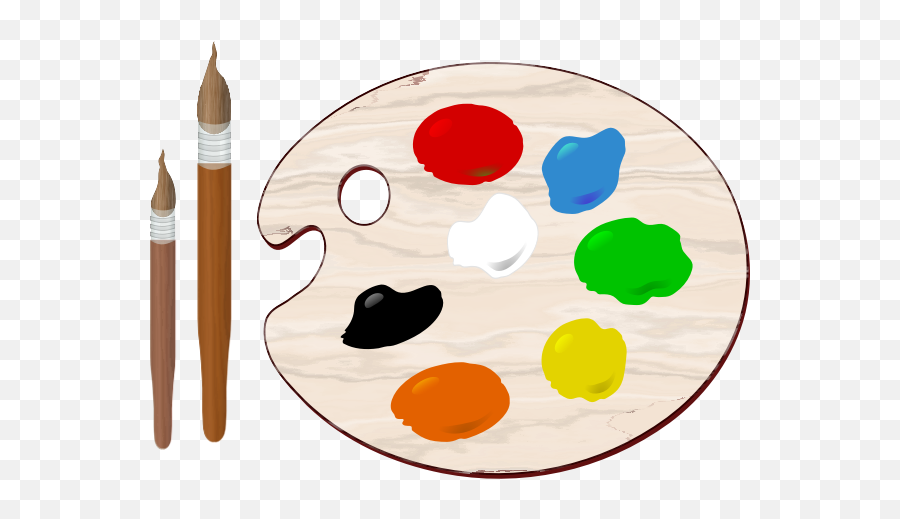 Paint Palette Arvin61r58 Free Svg - Palette Painting Color Png Emoji,Artist Palette Emoji