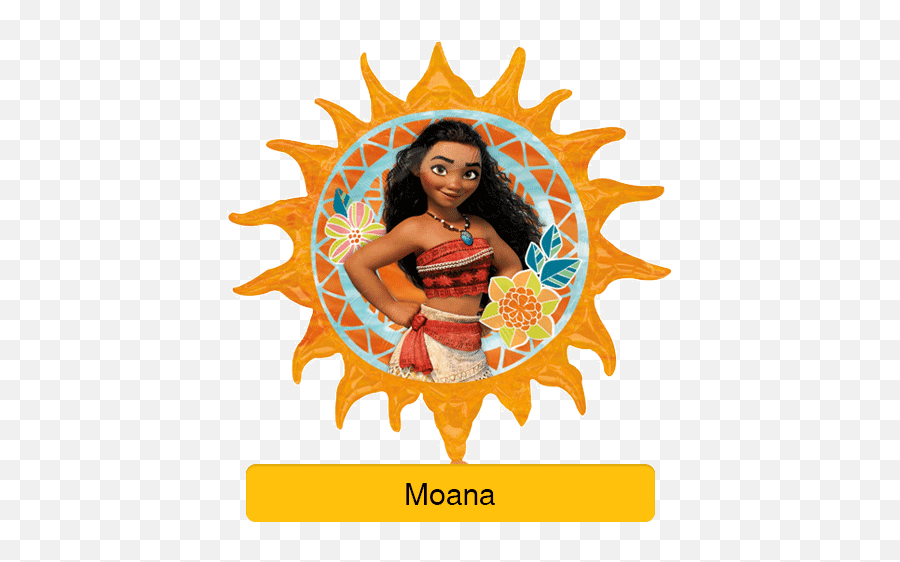 Disney - All The Characters U2014 Edu0027s Party Pieces Princess Moana Emoji,Disney Emoji Moana