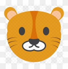 Tiger Emoji Icon - Cartoon,Tiger Emoji