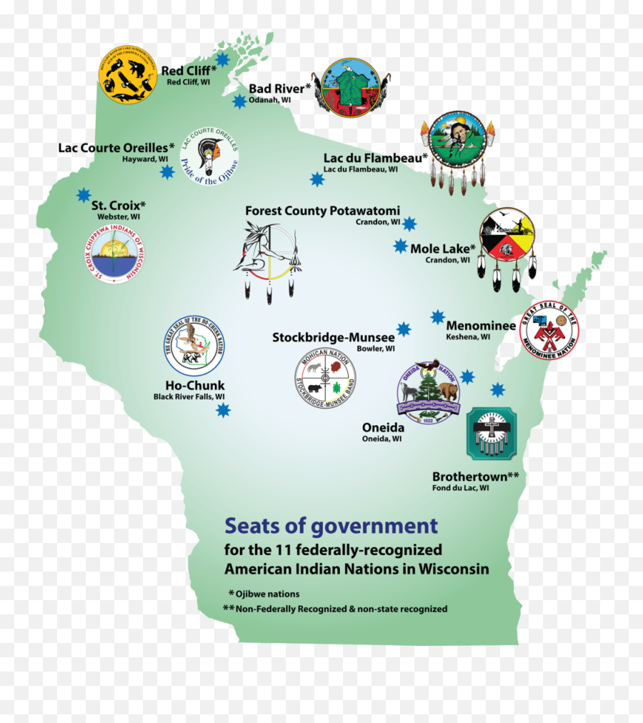 Tribal Nations Of Wisconsin Wisconsin Department Of Public - Wisconsin Tribes Emoji,St Croix Flag Emoji
