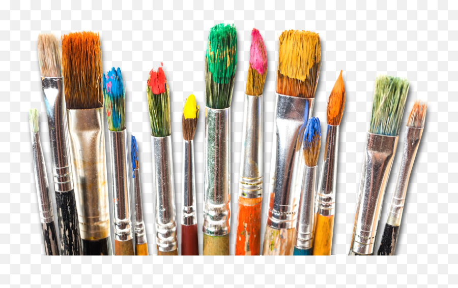 Oil Watercolor Paint Brush Painting - Paint Brushes Png Emoji,Paintbrush Emoticon