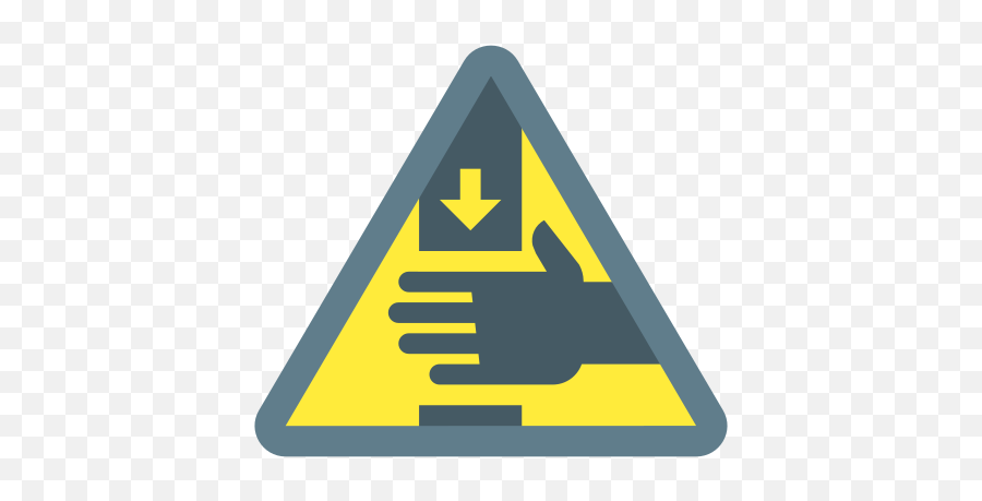 Warning Crushing Of Hands Icon - Language Emoji,Warning Emoji