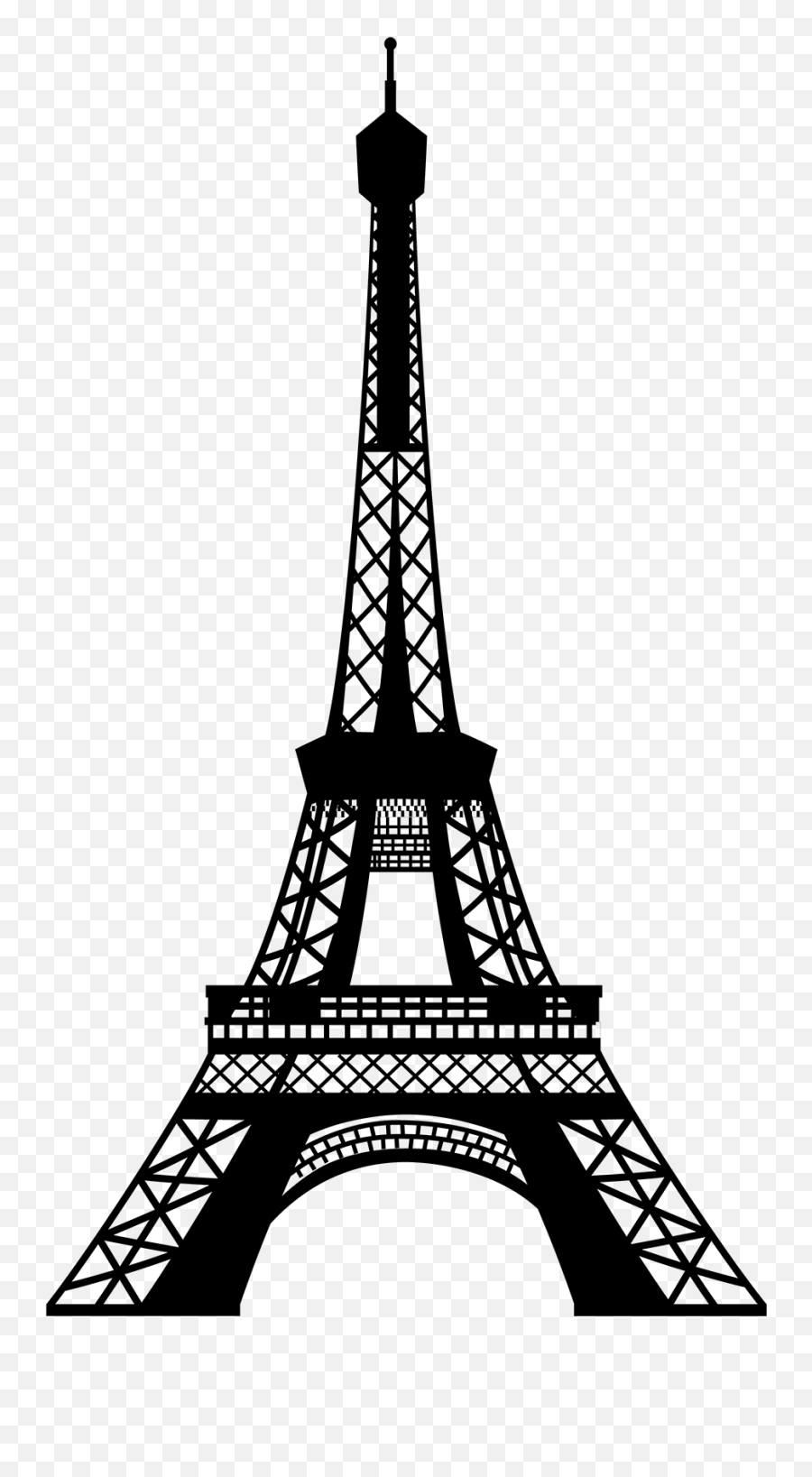 French Flag Eiffel Tower Emoji - Transparent Background Eiffel Tower Clip Art,French Flag Emoji