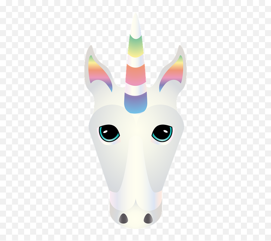 Graphic Unicorn Emoji - Emoji Fantasy Animal,Cat Emoji