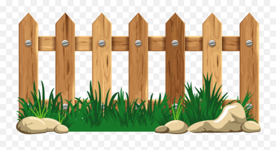 Fence Sticker - Wooden Fence Vector Png Emoji,Fencing Emoji