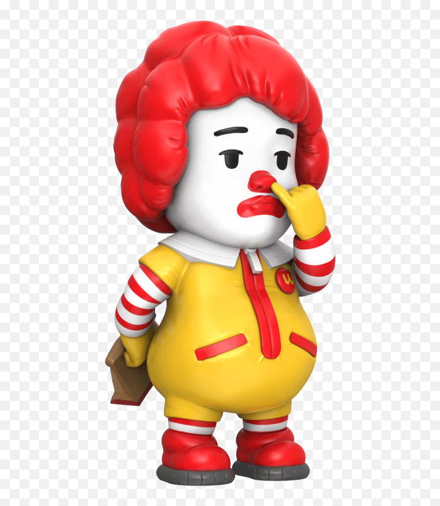 The Toy Chronicle Picky Eaters The Clown By Po Yun Wang X - Fictional Character Emoji,Iphone Clown Emoji