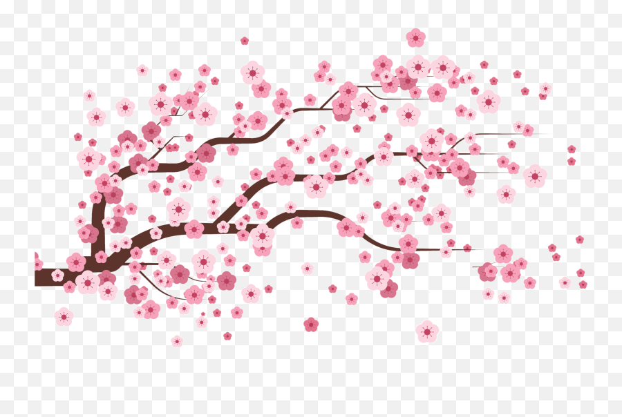 Cherry Blossom Falling Sticker By Kkday - Cherry Blossom Falling Gif Emoji,Sakura Blossom Emoji