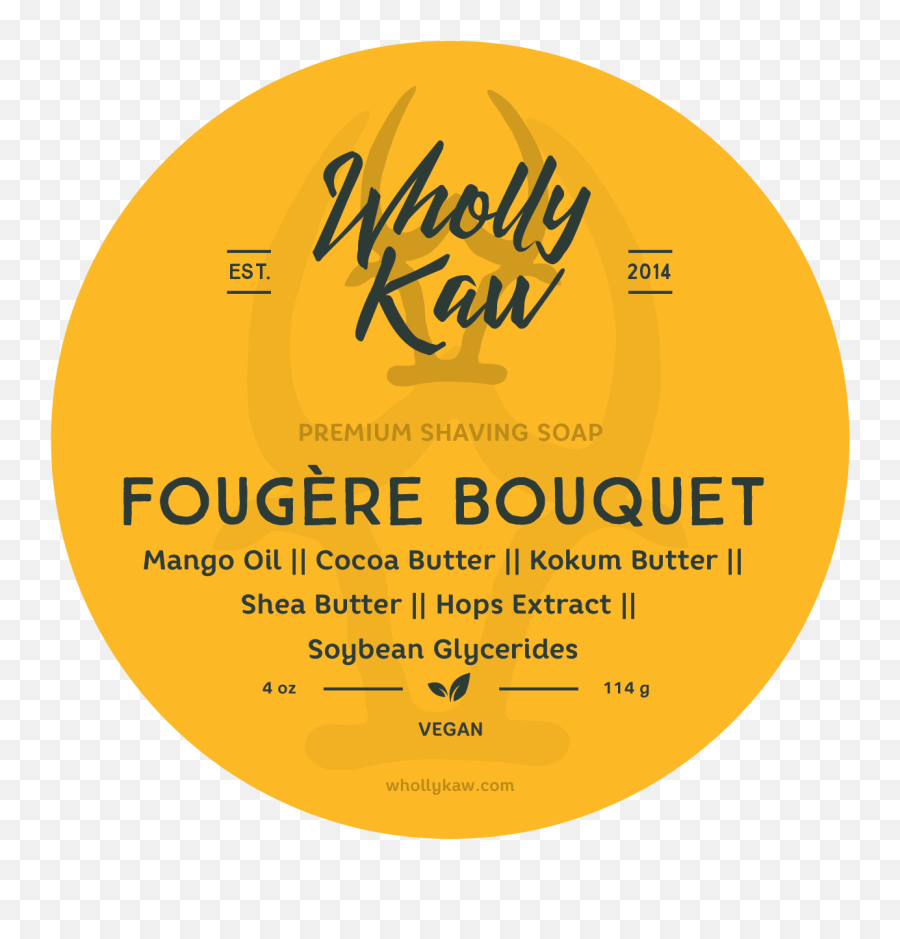 Fougère Bouquet - Circle Emoji,Emoji Soaps