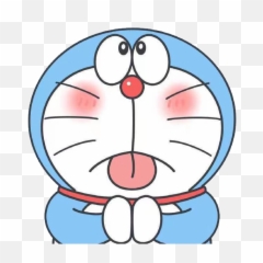 Anime Doraemon Surprise Png Emoji