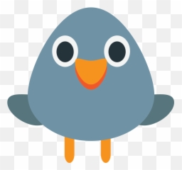 Emojione1 1f426 - Clip Art Emoji,Blue Bird Emoji