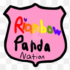 Rianbow Panda Nation Emoticon - Clip Art Emoji,Panda Emoticon