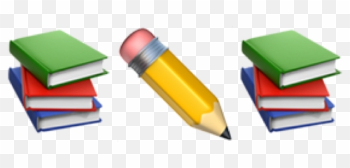 Study Emoji Books Pencil Freetoedit - Zodiac Signs As Emojis Gemini,Books Emoji