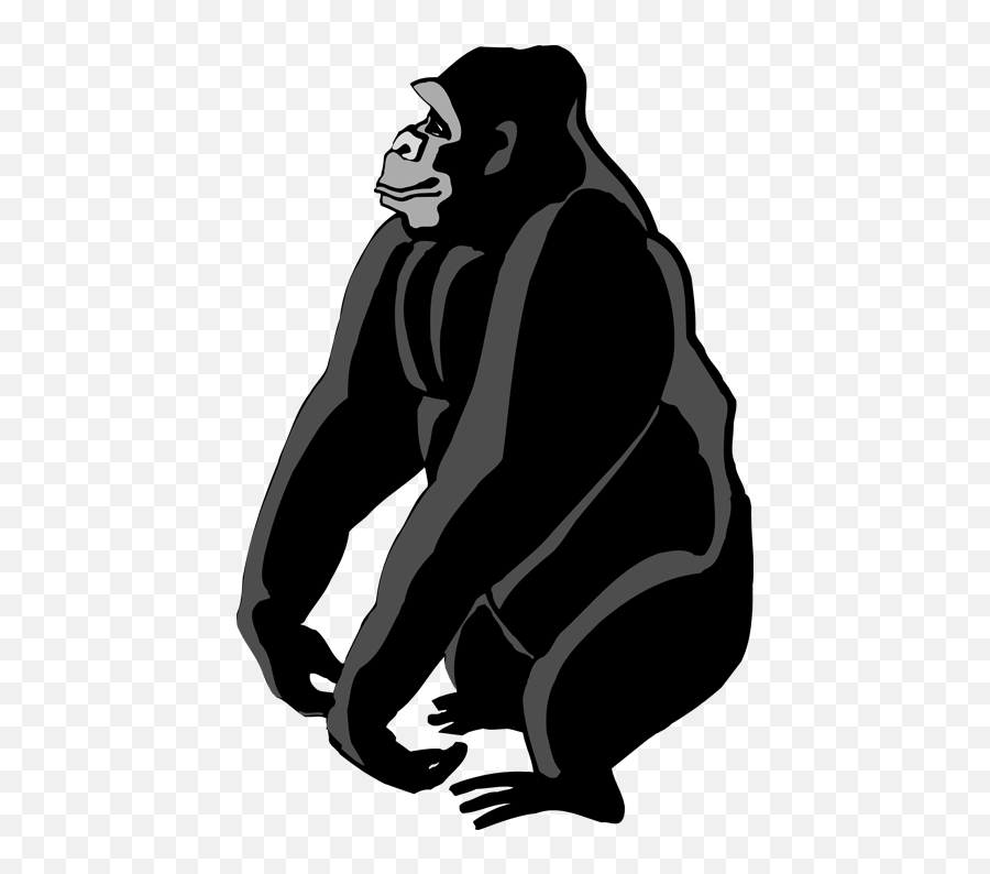 Free Gorilla Clipart Png Download Free Clip Art Free Clip - Gorilla Cartoon The One And Only Ivan Emoji,Gorilla Emoji