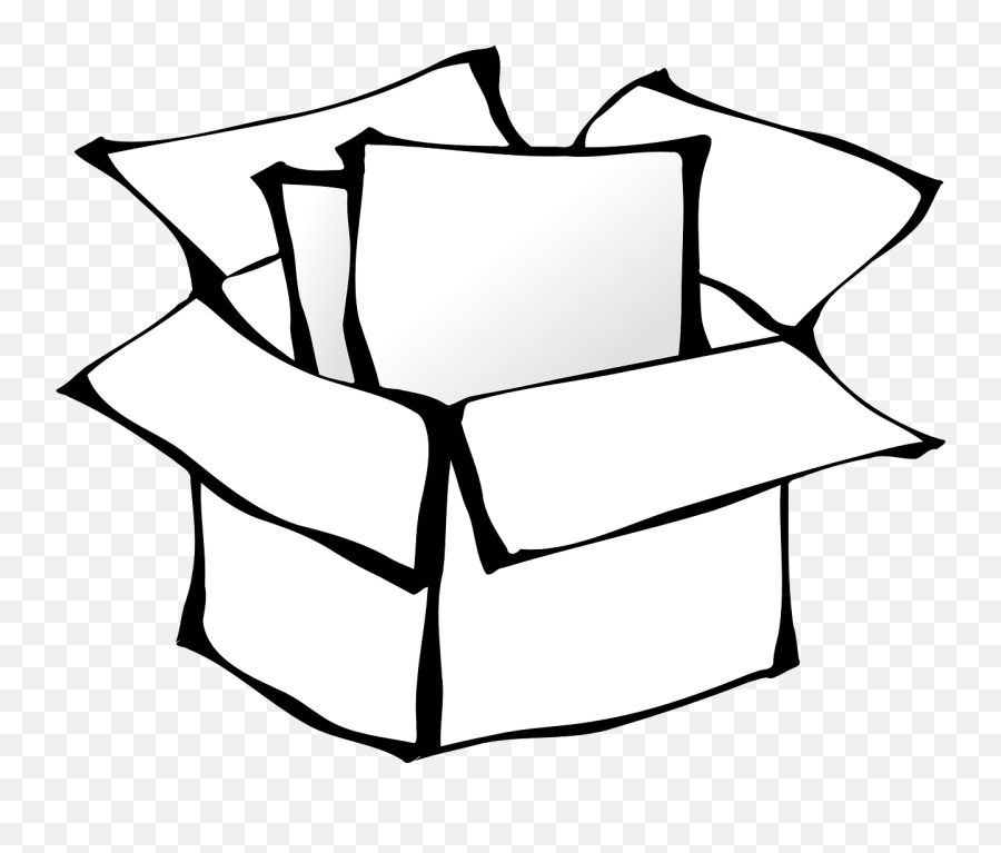 Box Package Cardboard Open Full Parcel - Package Clip Art Emoji,Cardboard Box Emoji