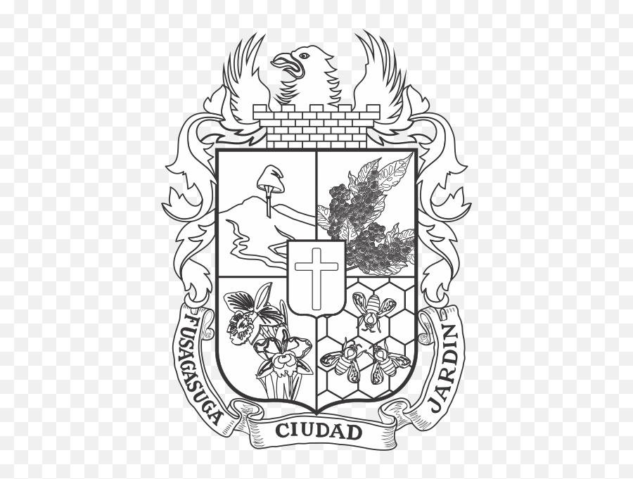 Escufusabyn - Escudo De Fusagasuga Para Colorear Emoji,Emoticons Para Tt