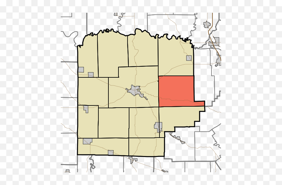 Map Highlighting Franklin Township - Map Emoji,Washington Emoji