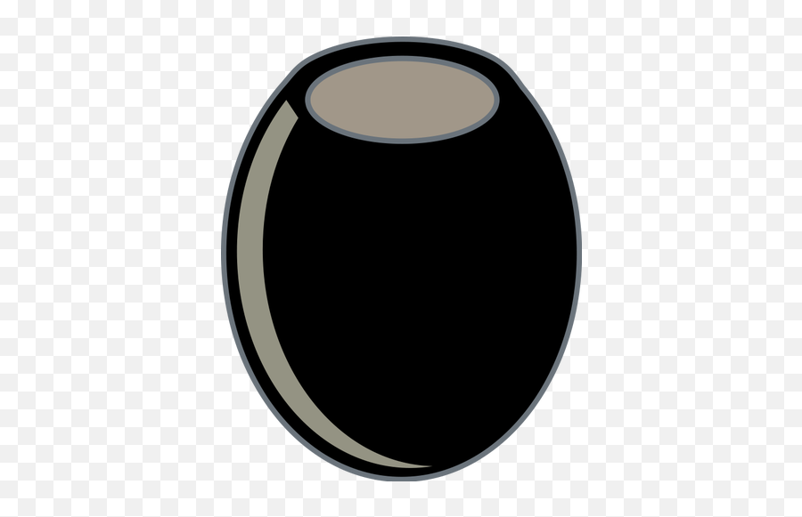 Black Olive Vector - Circle Emoji,Olive Oil Emoji