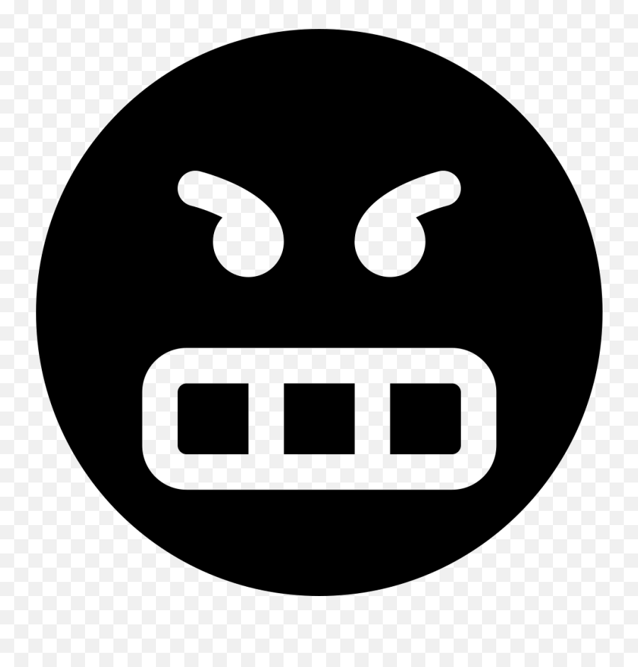 Frustrated Emoticon Smiley Face Angry Svg Png Icon Free - Icon Emoji,Angry Faces Emoticons