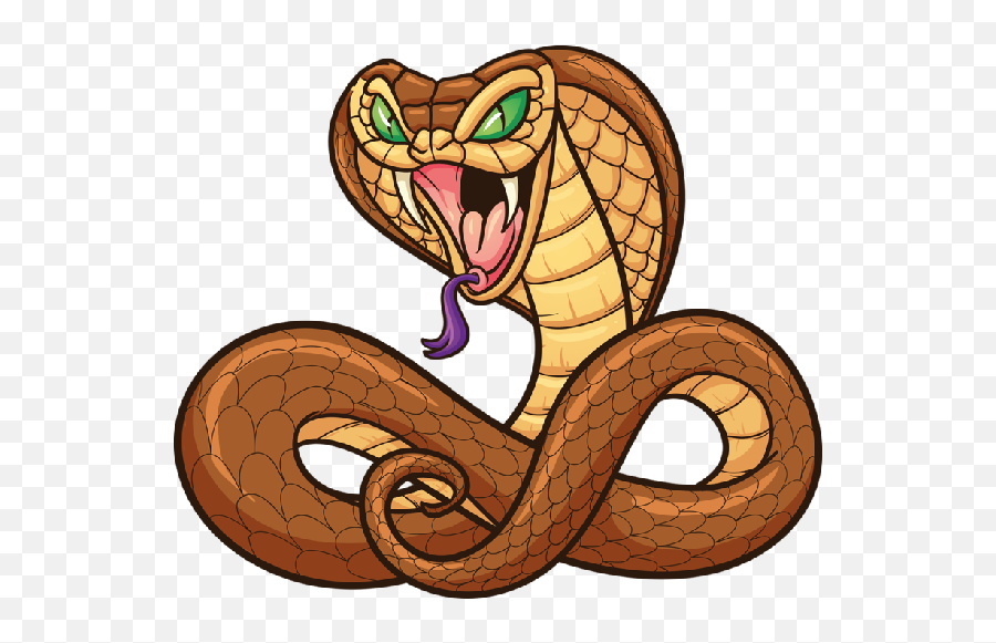 Snake Clipart Snake Clipart Fans - Snake Vector Png Cartoon Cobra Emoji,Snake Emoji